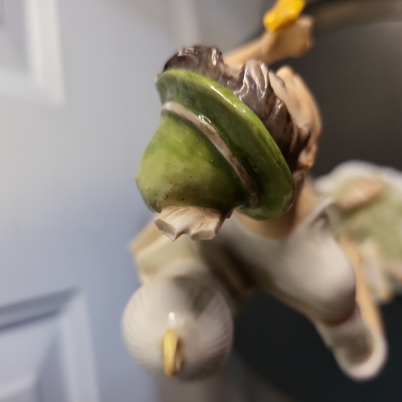 Alka Kunst Bavaria Germany "Bird Seller" #387 Porcelain Figurine - Picture 8 of 11